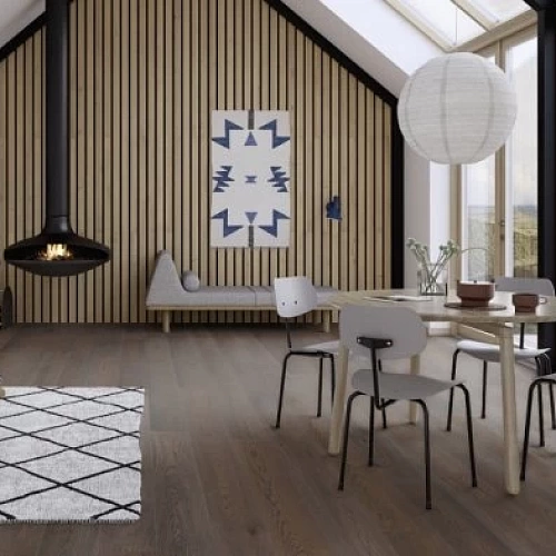 ДУБ BROWN JASPER WARMHOLES ПАРКЕТНАЯ ДОСКА BOEN STONEWASHED